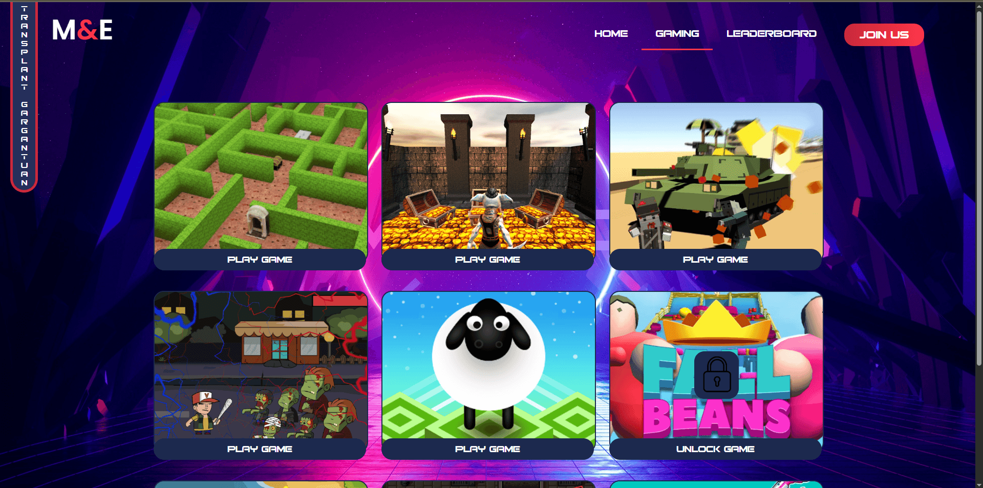Website Gaming