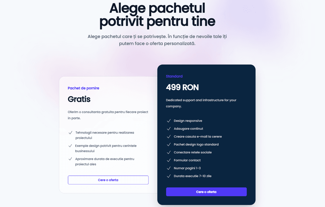 startup template